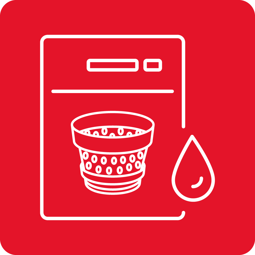 Dishwasher-safe parts